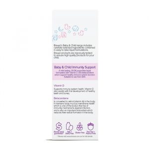 Siro tăng đề kháng Brauer Baby and Child Immunity Support 100ml
