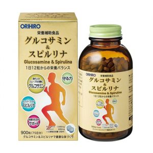 Viên uống bổ xương khớp Orihiro Glucosamine & Spirulina