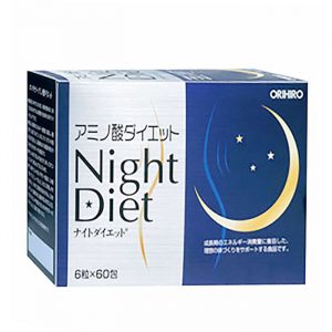 Viên uống giảm cân Orihiro Night Diet 60 gói x 6 viên