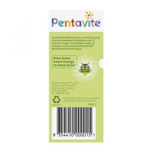Vitamin tổng hợp cho trẻ Pentavite Childrens Liquid 100ml