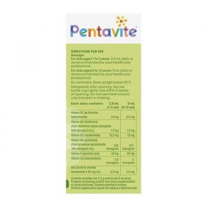Vitamin tổng hợp cho trẻ Pentavite Childrens Liquid 100ml
