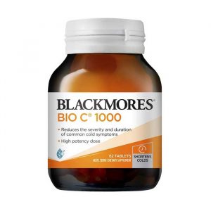 Viên nhai bổ sung Vitamin C Blackmores Bio C 1000mg 62 viên