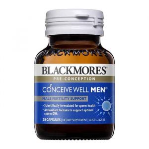 Viên uống tăng khả năng sinh sản nam giới Blackmores Conceive Well Men