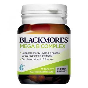 Viên uống Vitamin B Blackmores Mega B Complex
