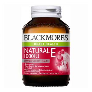 Viên uống bổ sung Vitamin E Blackmores Natural E 1000IU