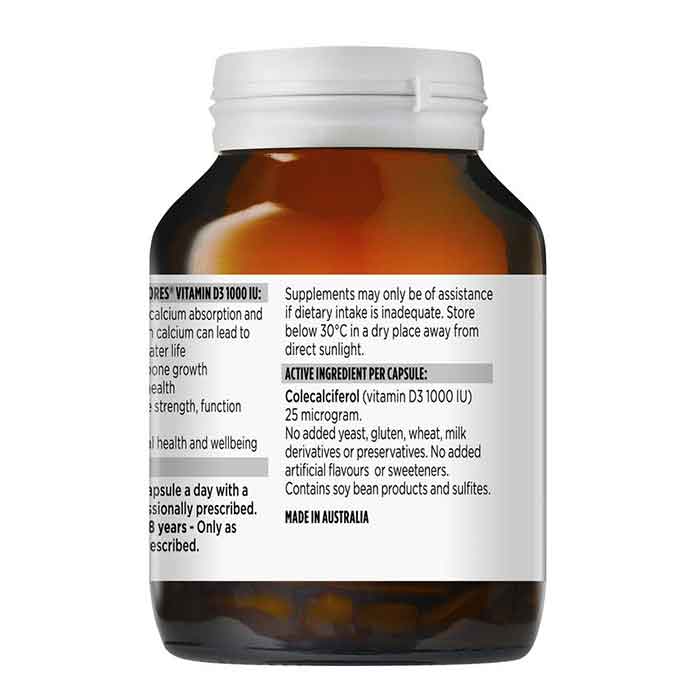 Viên uống bổ xương Blackmores Vitamin D3 1000IU 200 viên 3 Viên uống bổ xương Blackmores Vitamin D3 1000IU 200 viên - Ảnh 3