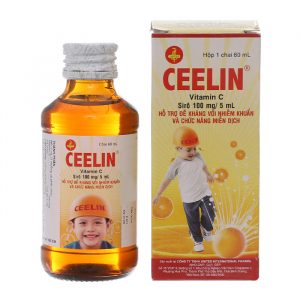 Siro bổ sung Vitamin C cho trẻ em Ceelin 60ml