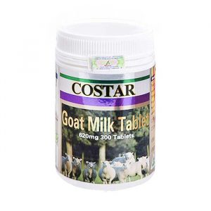 Sữa dê cô đặc dạng viên Costar Goat Milk Tablet 620mg Hộp 300 viên