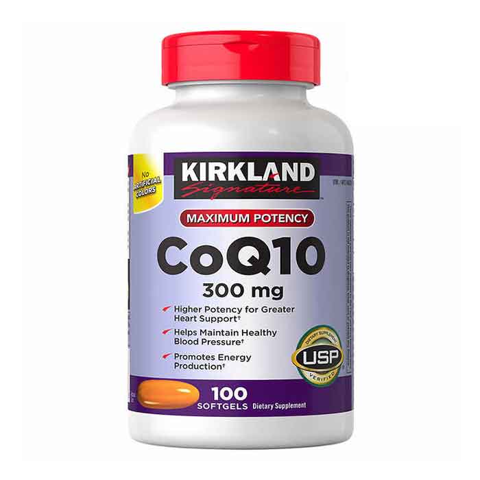 Viên uống tim mạch Kirkland CoQ10 300mg 100 viên.