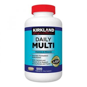 Viên uống bổ sung Kirkland Daily Multi Vitamins & Minerals 500 viên