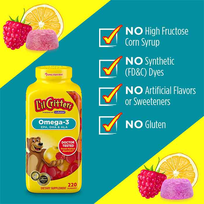 Kẹo dẻo cho xương chắc khỏe L’il Critters Calcium + D3 250 viên 3 Kẹo dẻo cho xương chắc khỏe L’il Critters Calcium + D3 250 viên - Ảnh 3