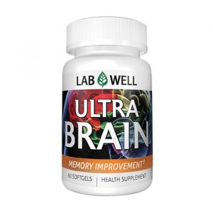 Viên uống cải thiện trí nhớ Lab Well Ultra Brain 60 Viên
