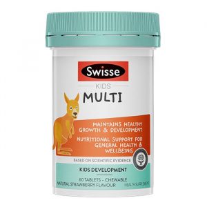 Viên nhai vitamin tổng hợp Swisse Kids Multi 60 Viên