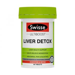 Viên uống bổ gan và giải độc gan Swisse Liver Detox Hộp 60 viên