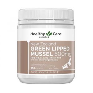 Viên uống bổ khớp vẹm xanh Healthy Care Green Lipped Mussel 250 viên