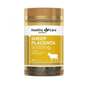 Nhau thai cừu Healthy Care Sheep Placenta 5000mg Hộp 100 viên