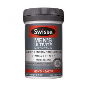 Viên uống bổ sung vitamin tổng hợp cho nam giới Swisse Men’s Ultivite Hộp 60 viên