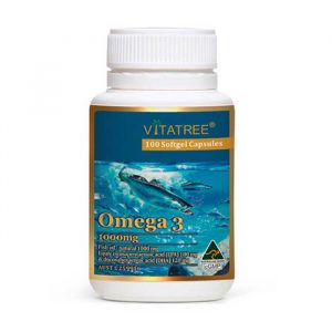 Viên uống dầu cá Vitatree Omega 3 1000mg Hộp 150 viên