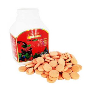 vitatree super iron chewable chai 90 vien 2