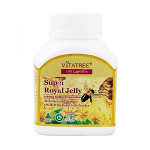 Sữa ong chúa Vitatree Super Royal Jelly 1600mg Hộp 100 viên