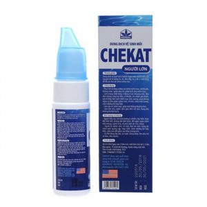Dung dịch vệ sinh mũi cho người lớn Nhất Nhất Chekat 75ml