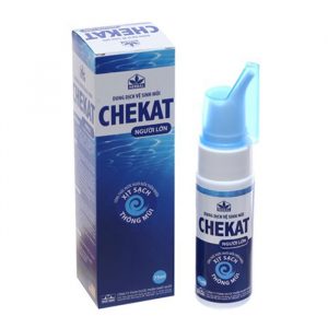 Dung dịch vệ sinh mũi cho người lớn Nhất Nhất Chekat 75ml