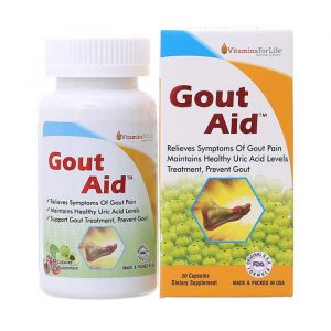 Gout Aid Vitamins For Life 30 viên - Viên uống hỗ trợ điều trị Gút