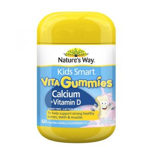 Kids Smart Vita Gummies Calcium & Vitamin D Nature's Way 60 viên