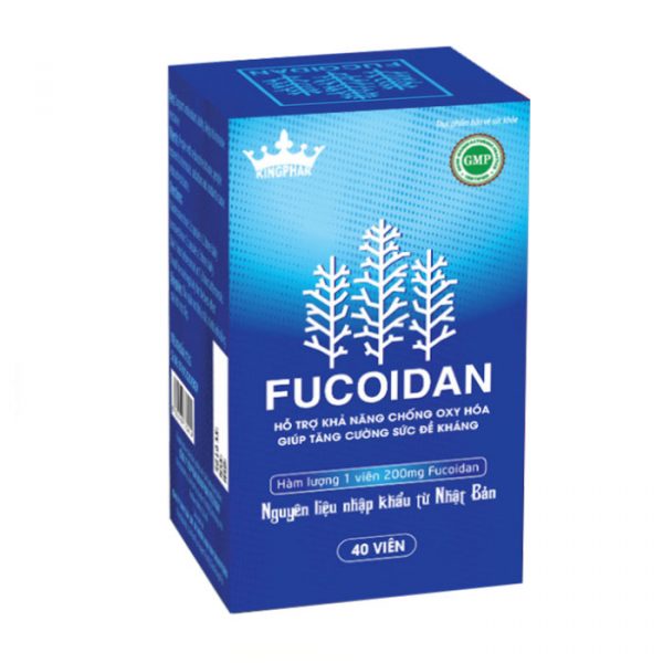 Viên uống tăng sức đề kháng Kingphar Fucoidan 40 viên