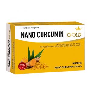 Viên uống Kingphar Nano Curcumin Gold 30 viên
