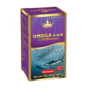 Viên uống Omega 3 6 9 Plus Q10 Kingphar 100 viên
