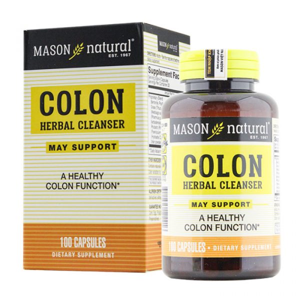 Mason Colon Herbal Cleanser 100 viên