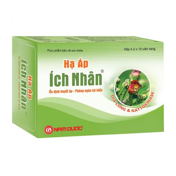 Viên uống Nam Dược Hạ Áp Ích Nhân 40 viên