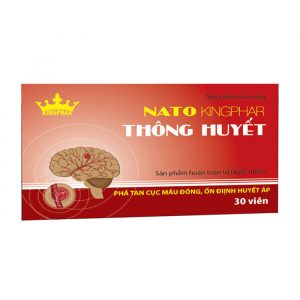 Viên uống Nato Kingphar Thông Huyết 30 viên