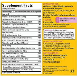 nature made prenatal multi dha 200mg 90 vien 5