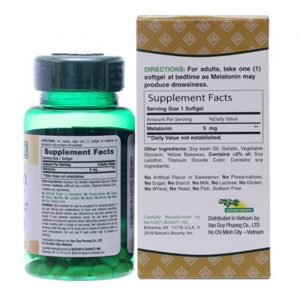 Nature’s Bounty Melatonin 5mg