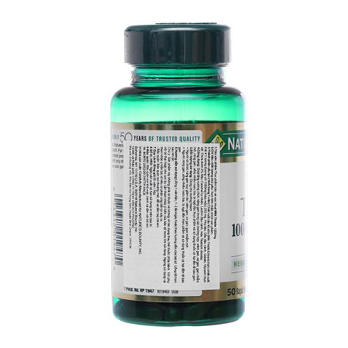 Milk Thistle 1000mg Nature’s Bounty 50 viên - Viên giải độc gan 2 Nature’s Bounty Milk Thistle 1000mg 50 viên