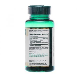 Milk Thistle 1000mg Nature’s Bounty 50 viên - Viên giải độc gan 5 Nature’s Bounty Milk Thistle 1000mg 50 viên