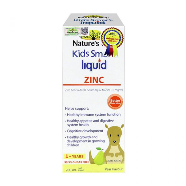 Nature's Way Kids Smart Liquid Zinc 200ml
