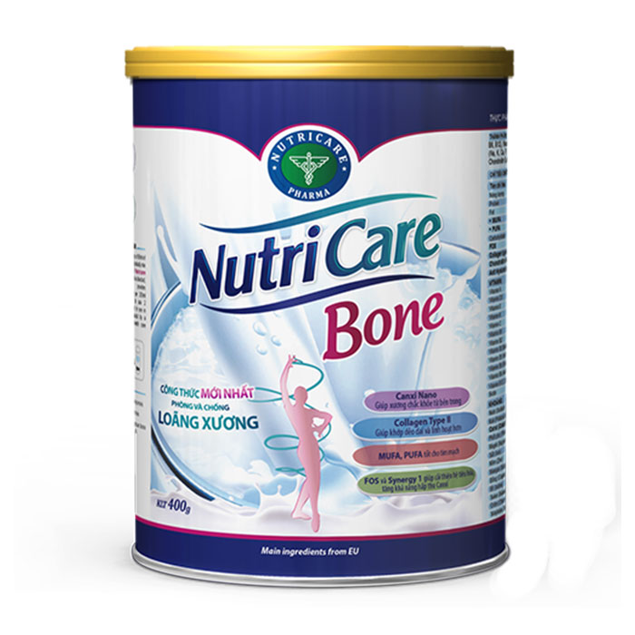 Sữa dinh dưỡng y học ngừa loãng xương Nutricare Bone 400g 1 Nutricare Bone 400g