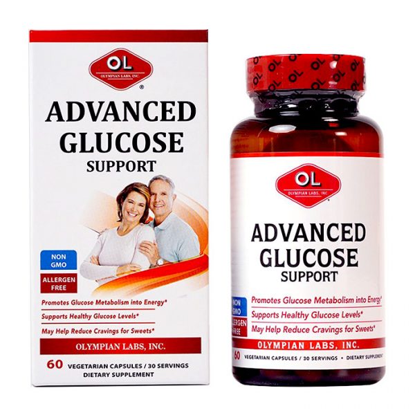 Viên uống ổn định đường huyết Olympian Labs Advanced Glucose 60 viên