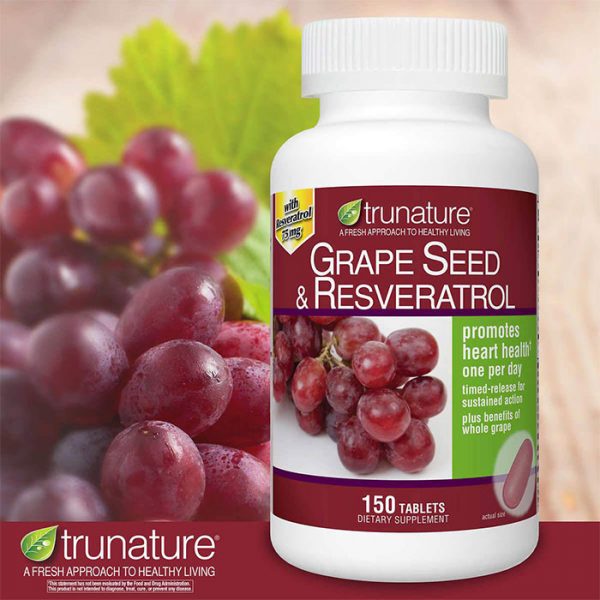 Trunature Grape Seed Resveratrol 150 viên