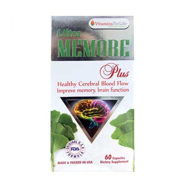 Ultra Memore Plus 60 viên - Tăng tuần hoàn não