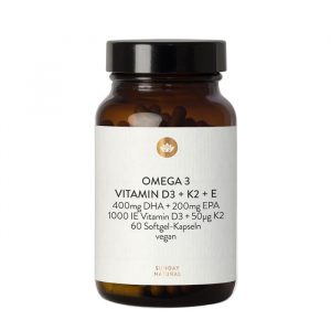 Sunday Omega 3 Vitamin D3 + K2 + E 60 viên