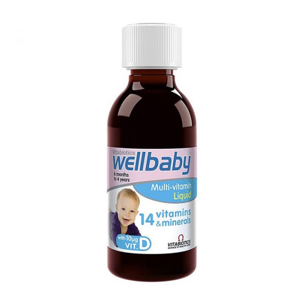 Vitabiotics Wellkid Multi-vitamin Liquid 150ml