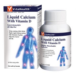 VitaHealth Liquid Calcium With Vitamin D 30 viên