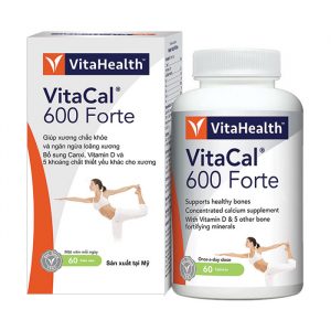VitaHealth VitaCal 600 Forte 60 viên
