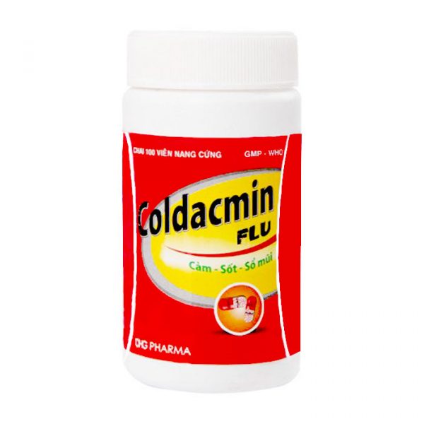 DHG Coldacmin Flu 100 viên
