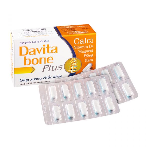 DHG Davita Bone Plus 30 viên