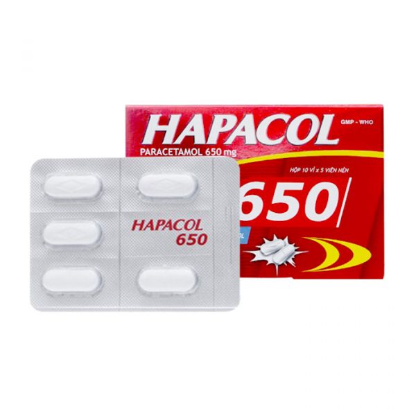 DHG Hapacol 650 50 viên